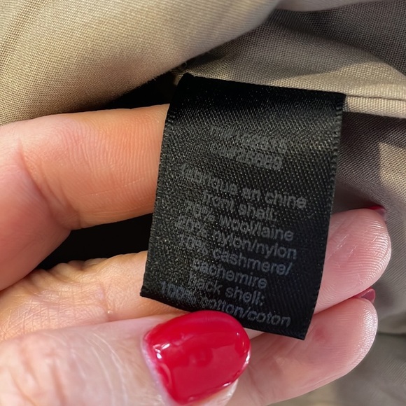 John Varvatos luxury cashmere wool suit VEST buttoned 3 zip pockets concrete 44R - Picture 9 of 14